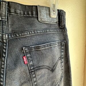 Levi's Men's Charcoal Slim Jeans